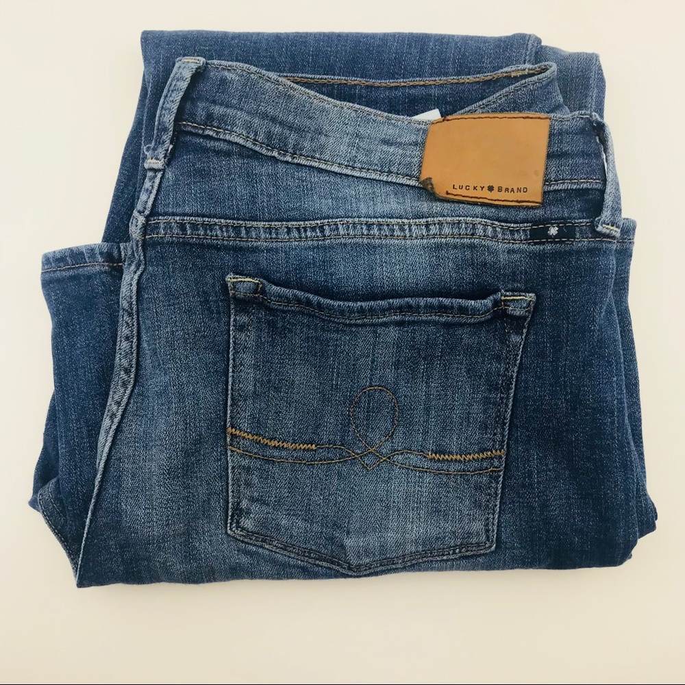 Lucky Brand Sofia Boot Cut Jeans 16/33 medium wash